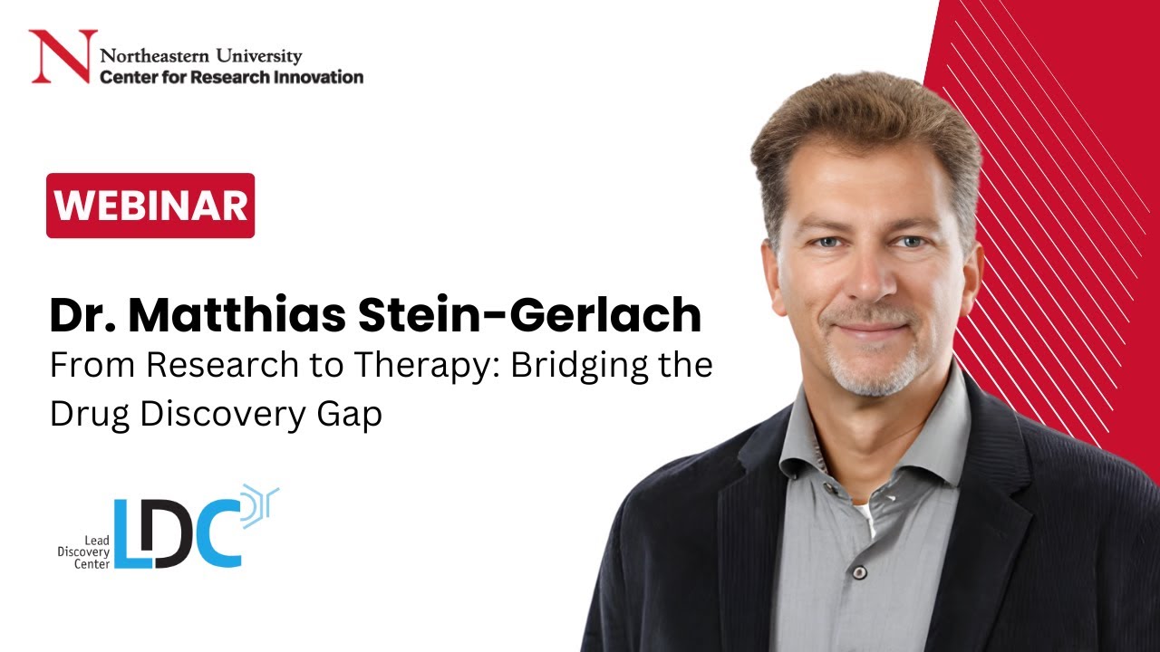 Webinar Lead Discovery Center: Bridging the Drug Discovery Gap with Dr. Matthias Stein-Gerlach