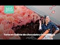 Torta de chocolate y frutos rojos en fuente:  fácil, rica y la podés llevar a cualquier lado!