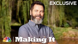 Nick Offerman's DYI Advice to Live By | NBC's Making It