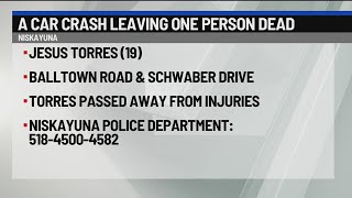 A car crash leaving one person dead