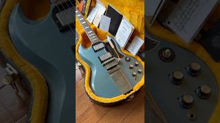 2025 Gibson Custom Shop SG ‘64 Reissue Murphy Lab Ultra Light Aged Guitar in Pelham Blue