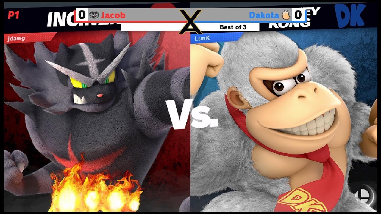 Jdawg (Incineroar) vs LunK (Donkey Kong) Viv X Arena 9