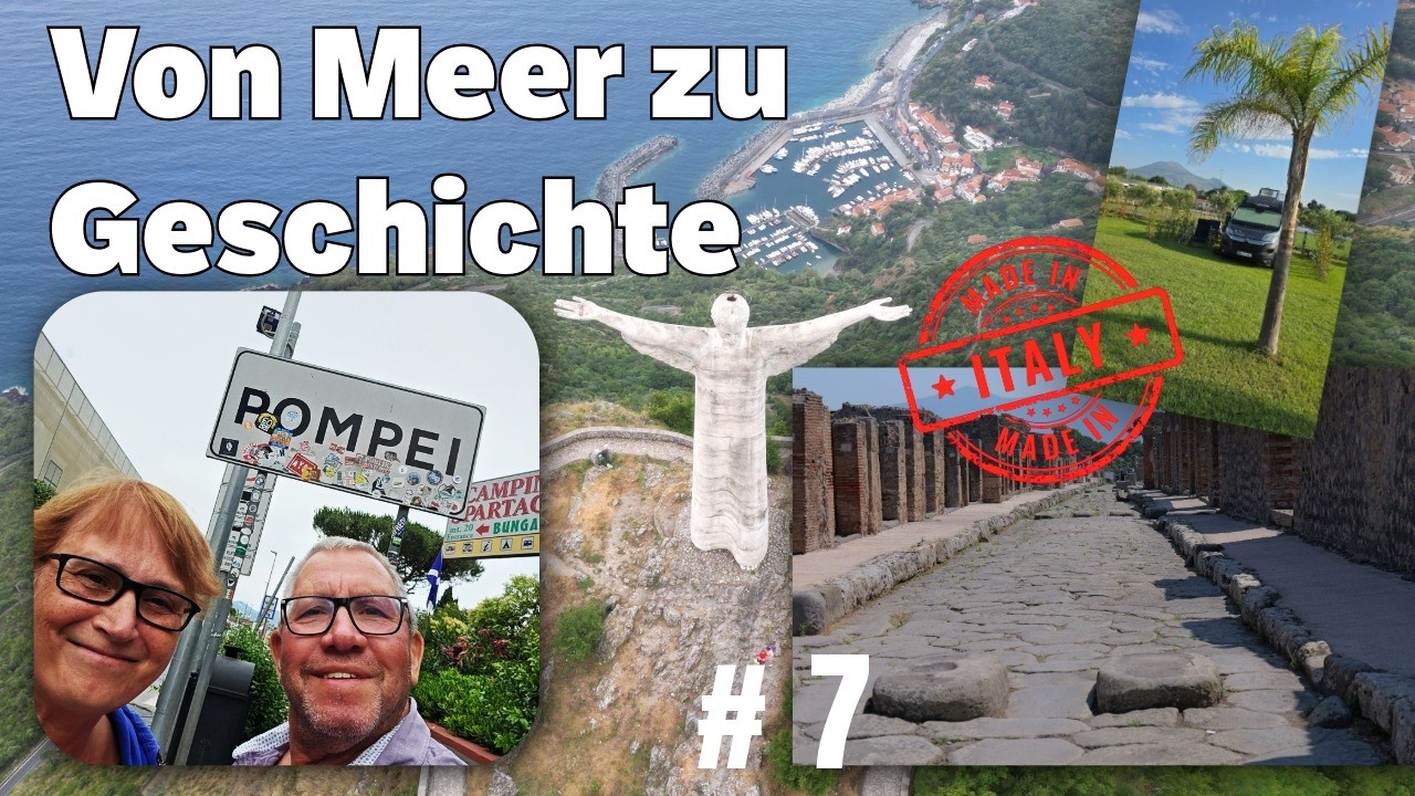 Meer, Berge & 21 m Christus – unsere epische Reise nach Pompeji!
