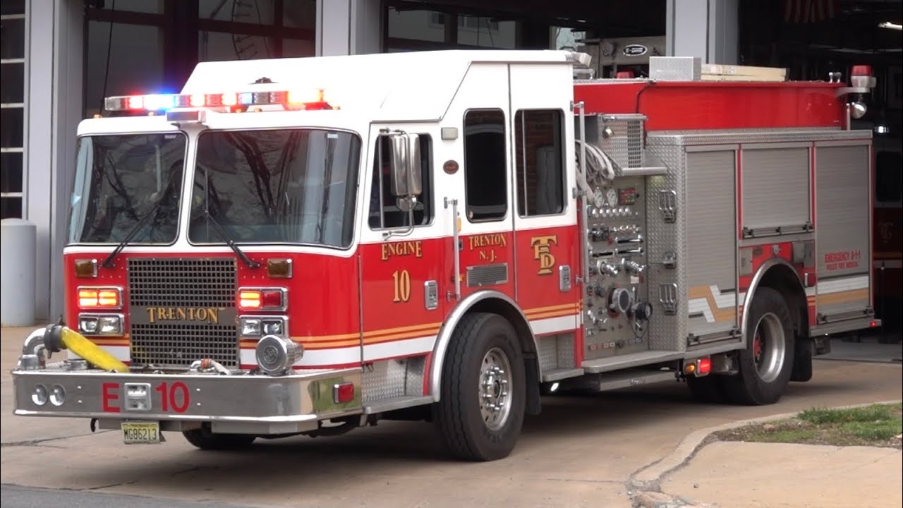 Trenton Fire Department Engine 10, Ladder 4 & North Battalion