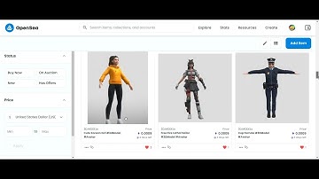 3D.Models Collection in OpenSea