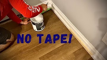 How to paint trim without taping