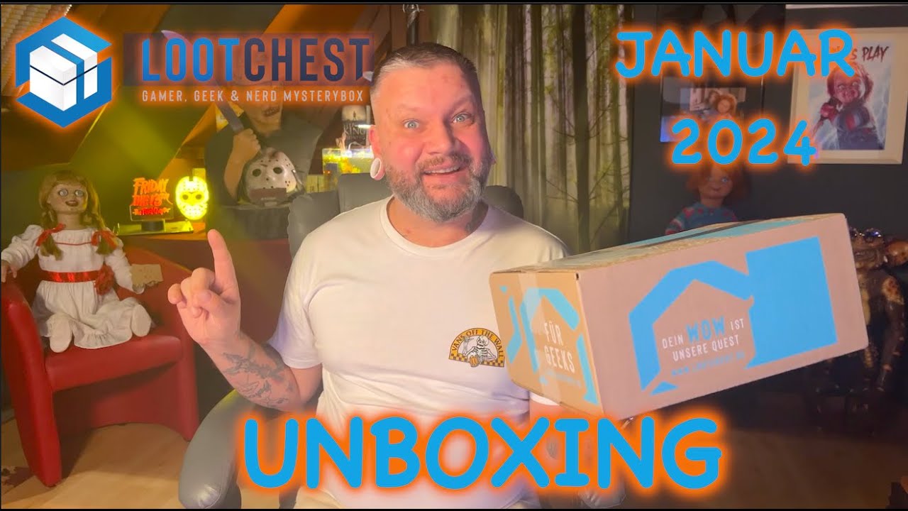 Lootchest LOOTCHEST JANUAR 2024 - UNBOXING - YouTube