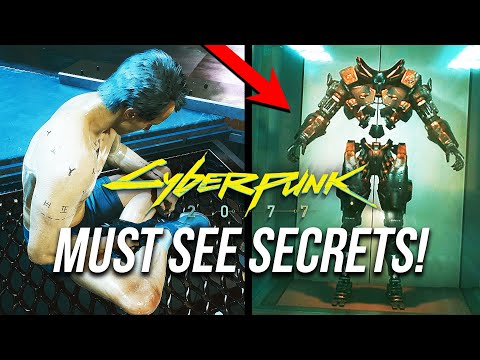 Top 13 SECRETS U0026 Easter Eggs In Cyberpunk 2077 Every Choom Must See!