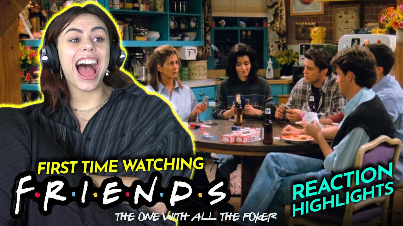 Leia all in for FRIENDS 1x18 "The One with All the Poker" (1994) TV Reaction FIRST TIME WATCHING