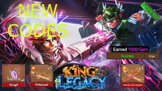 *NEW CODES* UPDATE 6 FREE DOUGH?! | KING LEGACY (CODES)