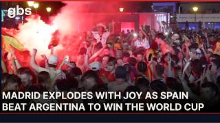 Spain Win World Cup 2026! Madrid Erupts in Massive Celebrations After Extra-Time Victory | AD13
