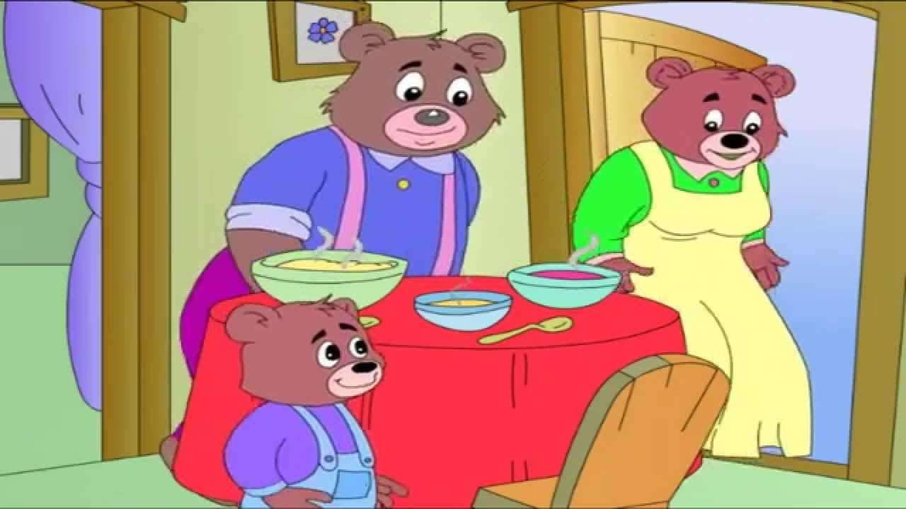 Том три медведя. Маша и три медведя. Маша и три медвдеямультик.