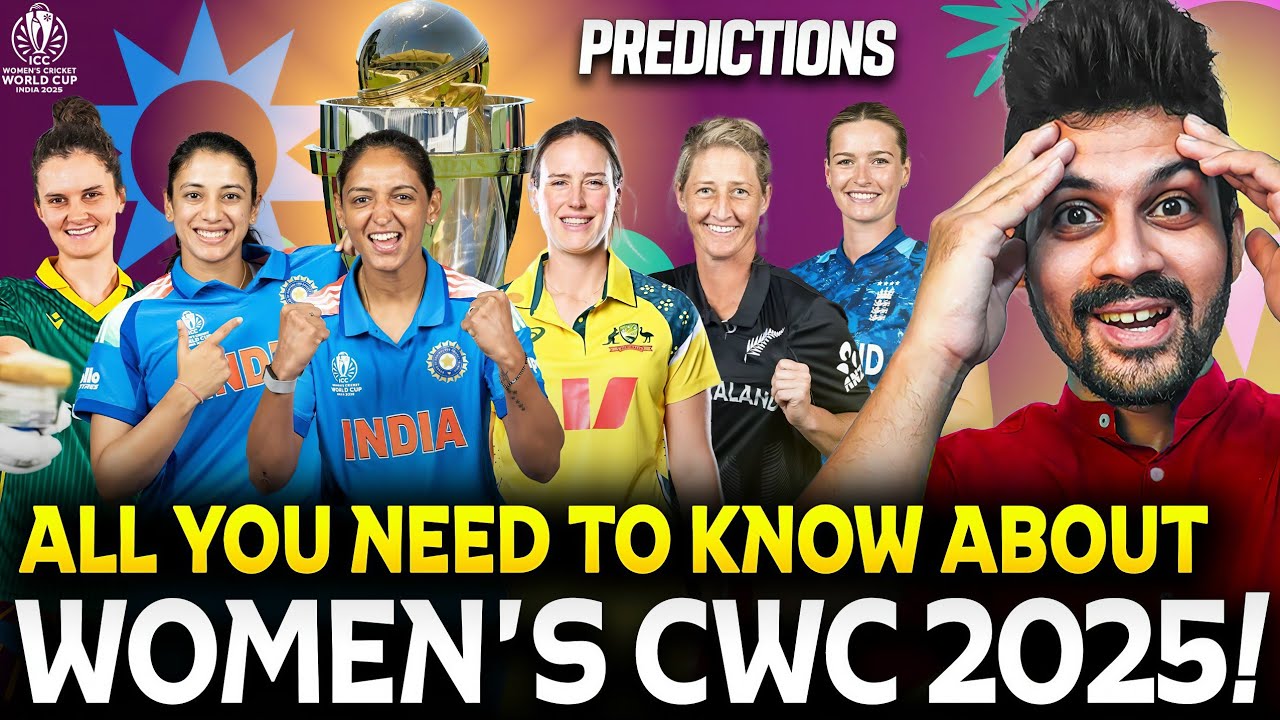 Women's Cwc 💥 Women’s Cricket World Cup 2025 Predictions 🏆 | Teams, Schedule ...