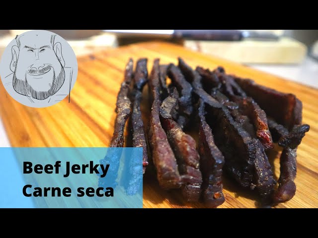 Carne seca estilo teriyaki  Teriyaki beef jerky 