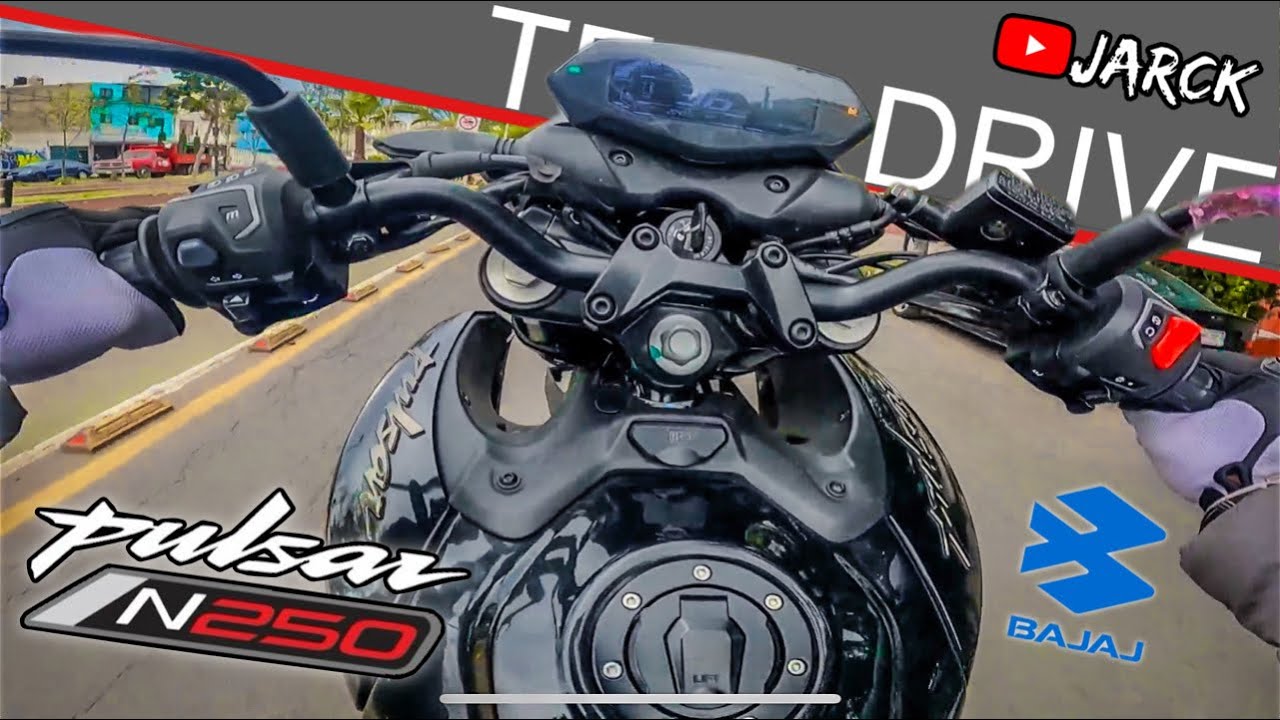TEST DRIVE Bajaj PULSAR N250 UG 2025 y STUNT TEST + TOP SPEED | JARCK