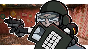 Blitz Main in Rainbow Six Siege (Animation)