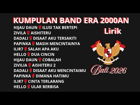 KUMPULAN BAND ERA 2000AN || Playlist Lagu 2000an ❤