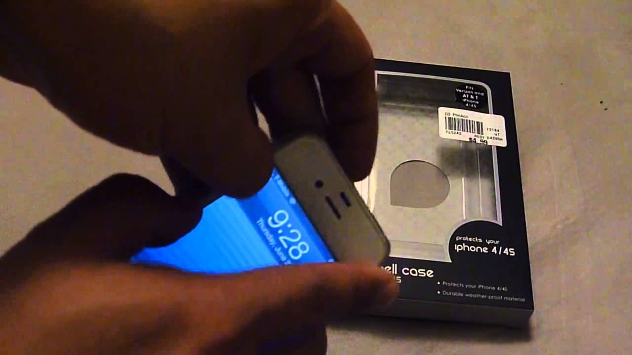 My Iphone Purple Iphone 4s case. Camera flash has white haze or cloudy