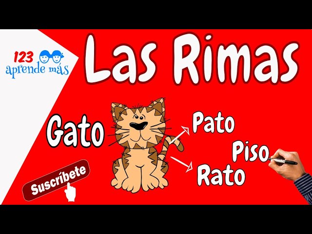 Las RIMAS para NIÑOS de primaria. ツ - YouTube