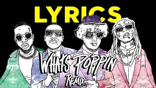 Jack Harlow - WHATS POPPIN REMIX (Lyrics) (feat. DaBaby, Tory Lanez & Lil Wayne)