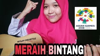 MERAIH BINTANG - Via Vallen | Fingerstyle Guitar Cover by Nafidha dt