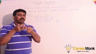 Given a binary number, how do you check whether K-th bit is set or not?