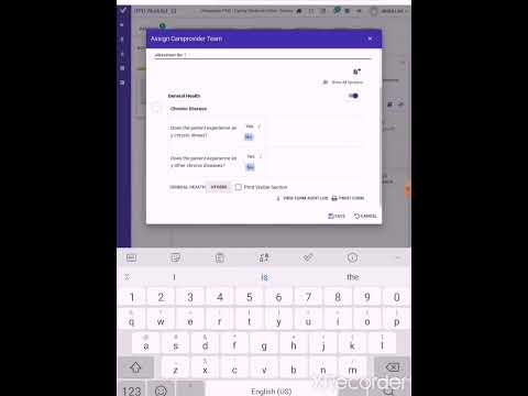 طريقة اضافة مريض إلى فريق بنظام رقيم