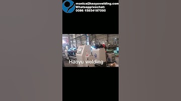 Automatic weld hydraulic cylinder rod end 3 axis cnc welding machine