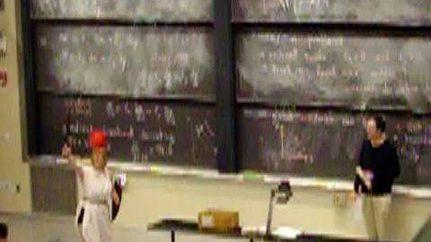 Prof. Auroux being hacked