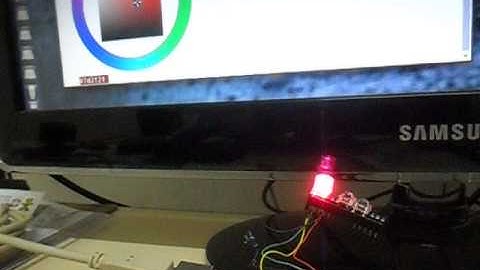 Controle de led RGB com Node.JS + socket.io + Johnny-five + Arduino