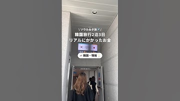 韓国旅行で使った金額は...🫣❤️みんな何円くらい使ってるかぜひコメントで教えてください🙋🇰🇷#韓国 #ソウル #韓国旅行 #ソウル旅行 #韓国情報 #NEWT #女子旅