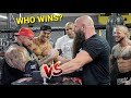 BIG BOY ARM WRESTLES THE WORLD CHAMPION ARM WRESTLER!