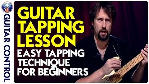 Guitar Tapping Lesson - Easy Tapping Technique for Beginners