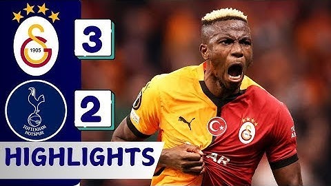 Galatasaray vs Tottenham 3-2🔥Extеndеd Highlights today All Goals 2024 🔴#Galatasaray #Tottenham