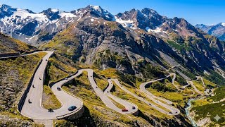 Scenic Drive 4K Italian Alps: Stelvio Pass | Prato allo Stelvio to Bormio | Stilfser Joch Driving