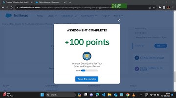 Improve Data Quality for Your Sales and Support Teams ---- Create a Validation Rule trailhead