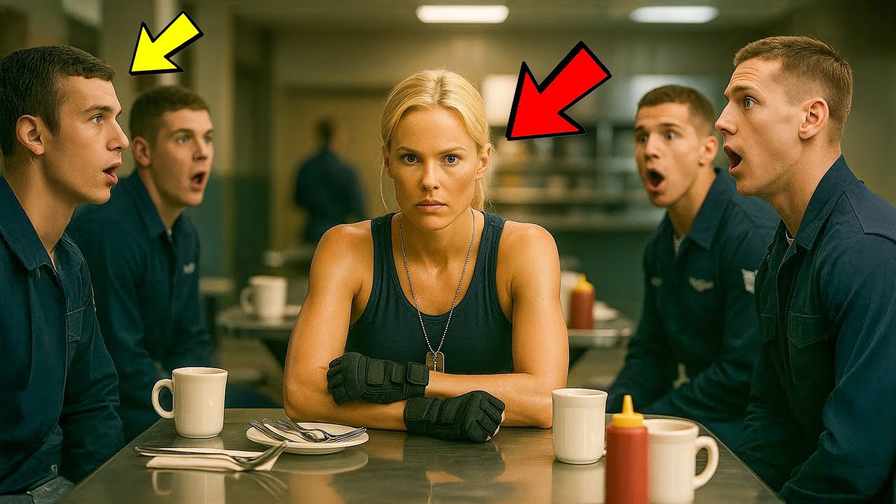 Von vier Rekruten in der Kantine umzingelt  nach 45 Sekunden wussten sie, dass sie ein Navy SEAL war