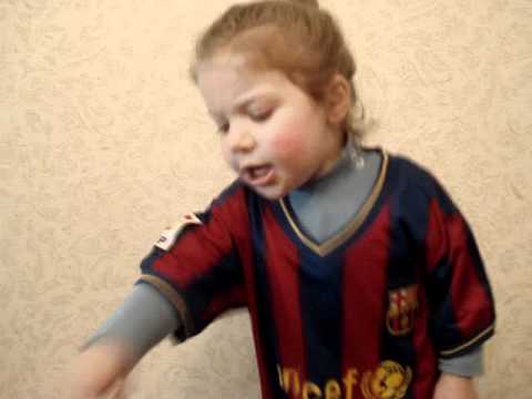 ბარსას პატარა გულშემატკივარი!!!