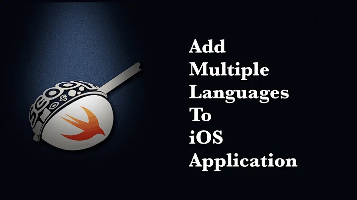 Add multiple languages to iOS app