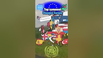 Top comment changes Europe 12 #topcomment  #europe #geography #map #maps