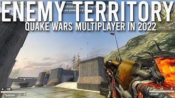 Enemy Territory Quake Wars Multiplayer In 2022 | 4K