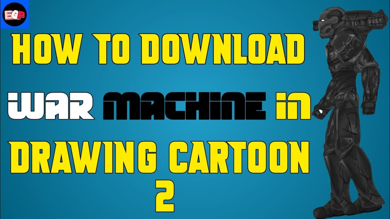 War machine in drawing cartoons 2 ||dc2||Extra Gaming Point|| marvel ...