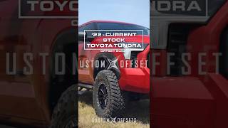 2022-2024 Toyota Tundra - Stock OFFSET VIDEO GUIDE FROM CUSTOM OFFSETS