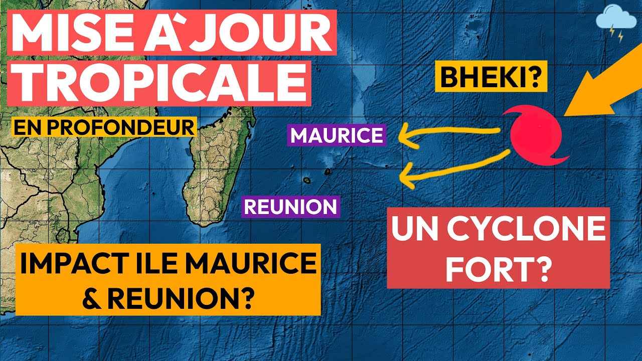 L'île Maurice et la Réunion: Fort potentiel cyclonique...?
