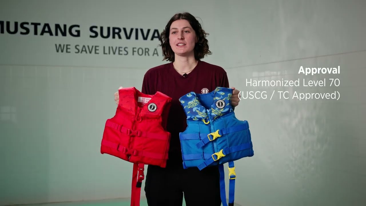 Preview of Mustang Survival Rev Child PFD - Kids' Video