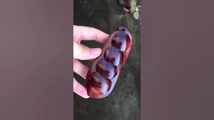海黃紫油梨老料·四季發財豆10 74 11 9，35克～喜歡黃花梨文玩名貴木的朋友加微信:47092885 - 天天要聞