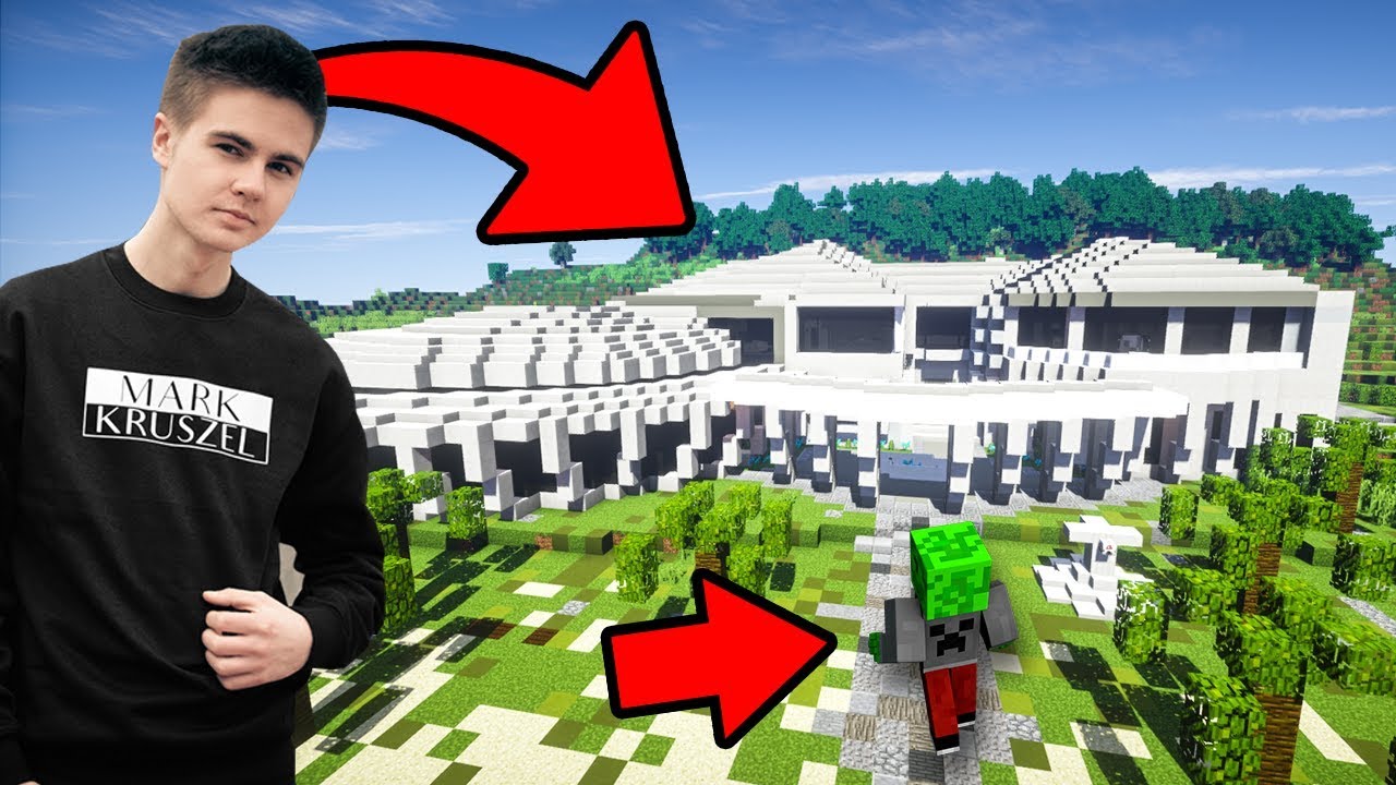 Дом миллионера в майнкрафт карта