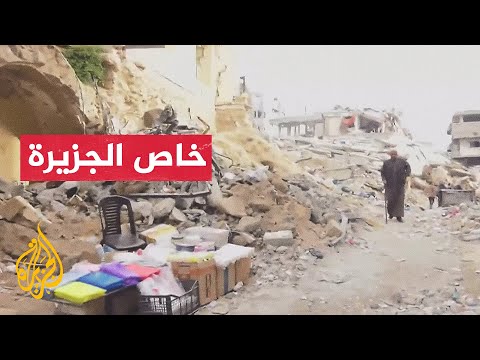 مراسل الجزيرة يرصد عمليات انتشال جثامين الشهداء من حي الشجاعية
