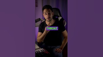 Stop singing from your throat?