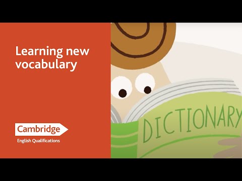 Learning New Vocabulary | English Language Learning Tips | Cambridge English